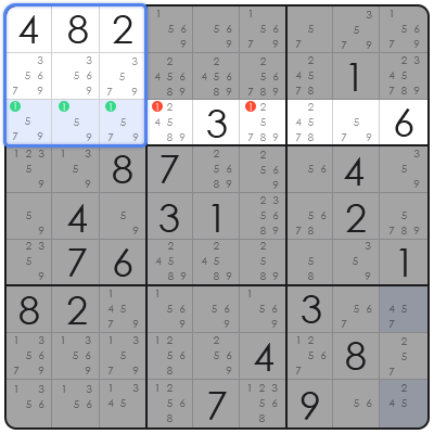 obvious triples sudoku